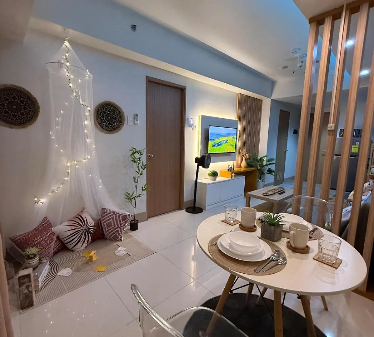 Apartment Shore 3 Residences City View Condo - Cozy Staycation Near Moa Manila